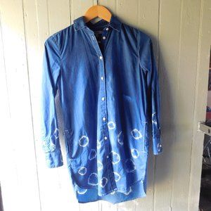 🦔 Tie Dye Denim Style Shirt 🦔